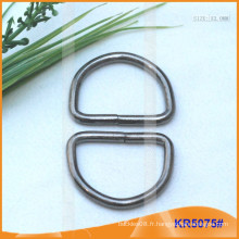 Boucles en métal de taille intérieure 32mm, régulateur de métal, anneau en D en métal KR5075